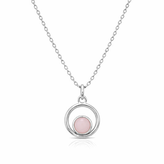 Anna Silver Amazonite Necklace