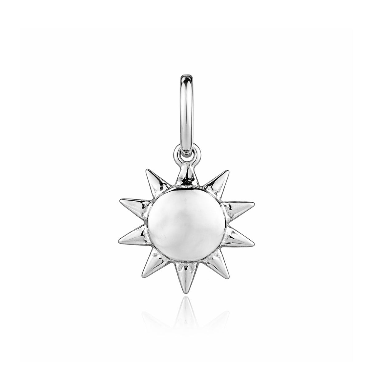Anna Silver Sun Pendant