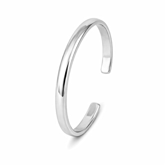 Loi Silver Cuff Bangle