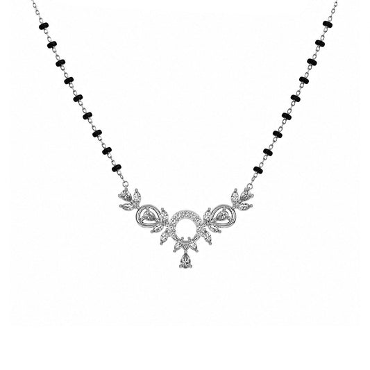 Yaya Silver Mangalsutra