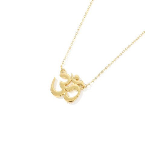 Cian Sterling Silver OM Necklace
