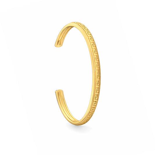 Mack Silver Bangle Bracelet