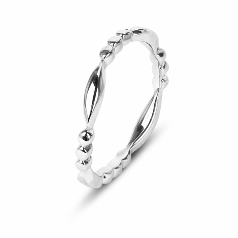 Moy Silver Adjustable Ring