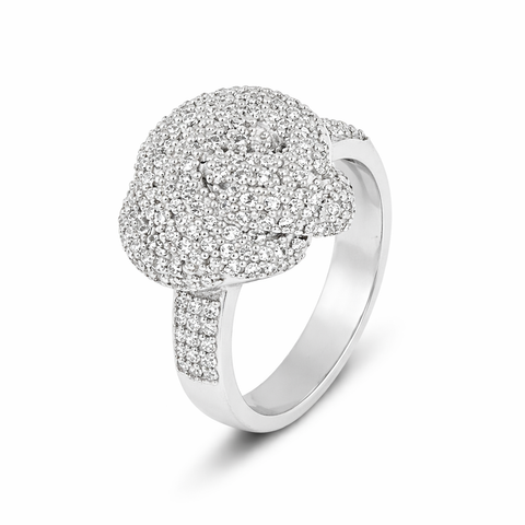 Ami Silver Adjustable Ring