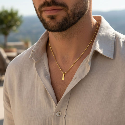 Beck Silver Necklace