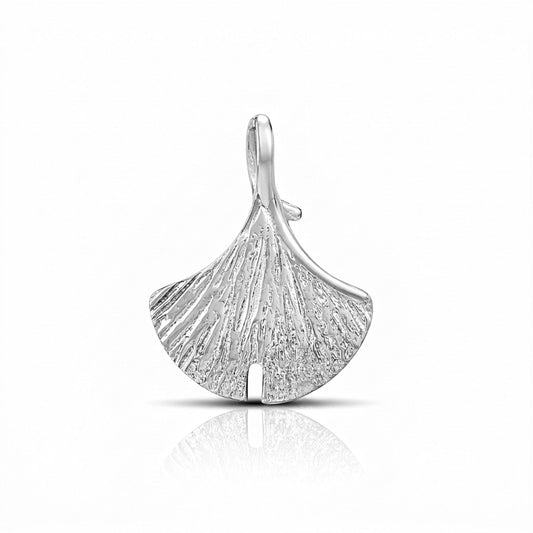 Ella Silver Texture Pendant