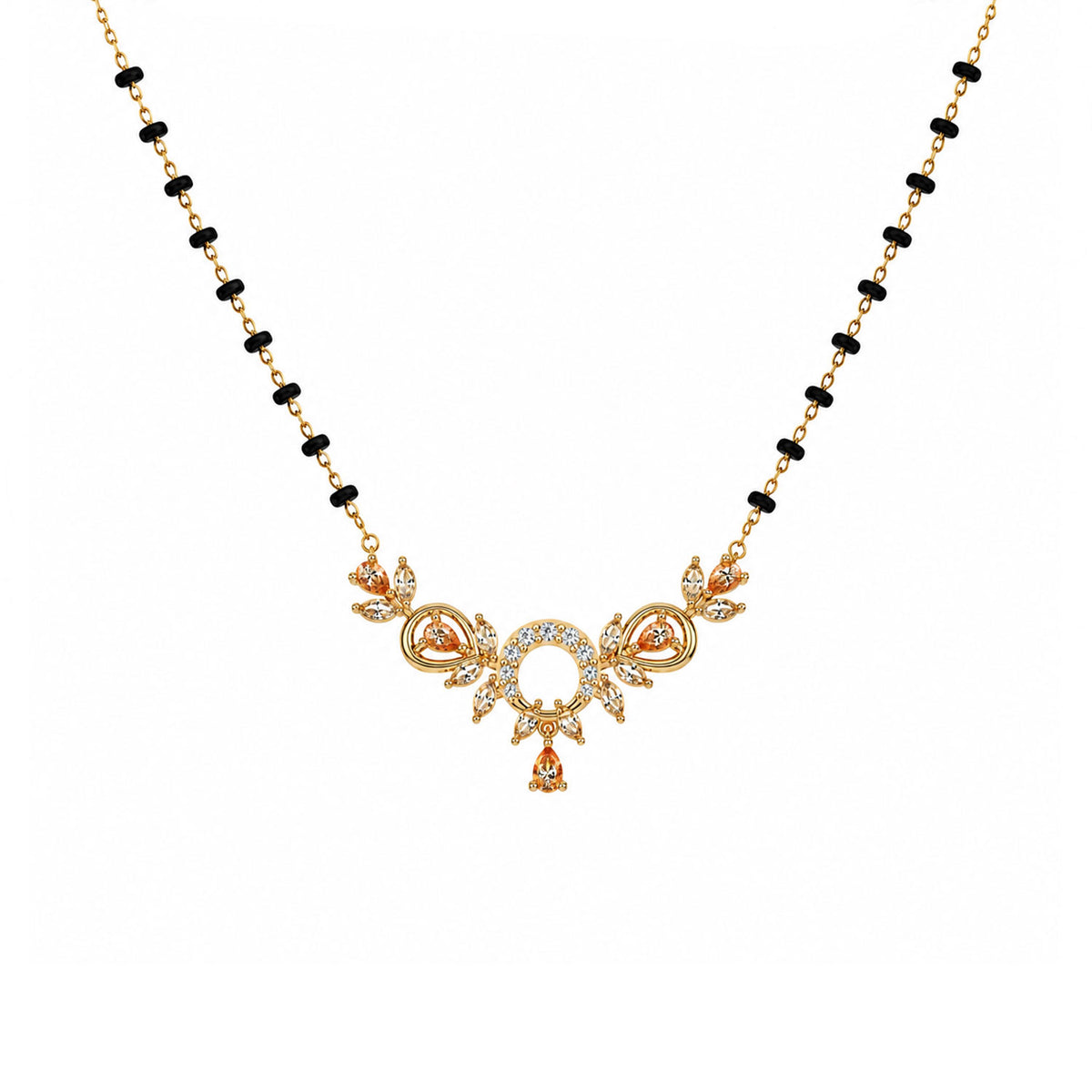 Yaya Silver Mangalsutra