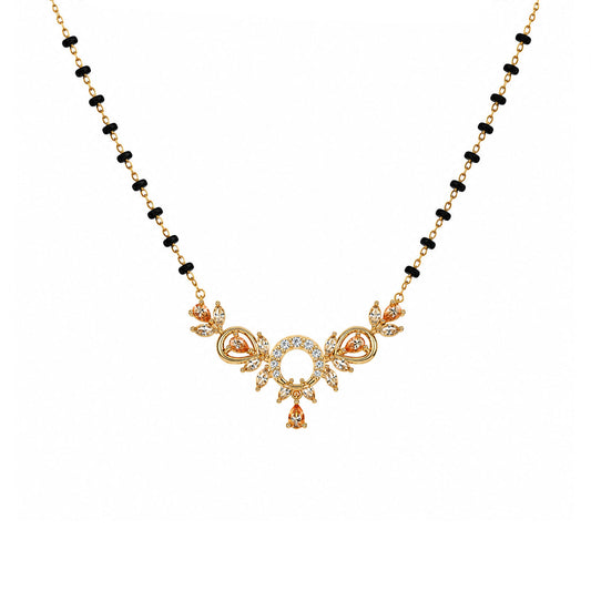 Yaya Silver Mangalsutra