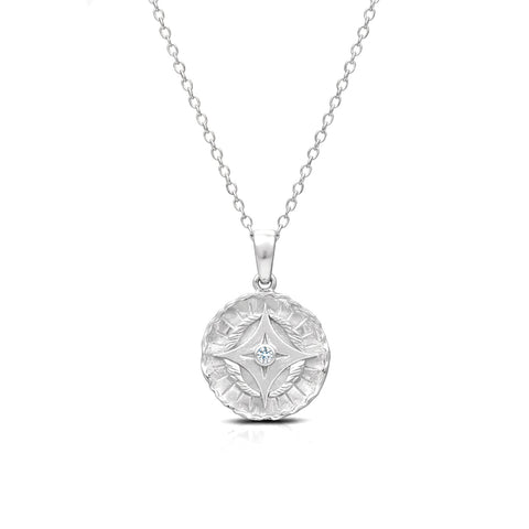Mila Silver Zirconia Pendant