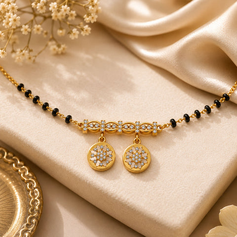 Gaya Silver Mangalsutra