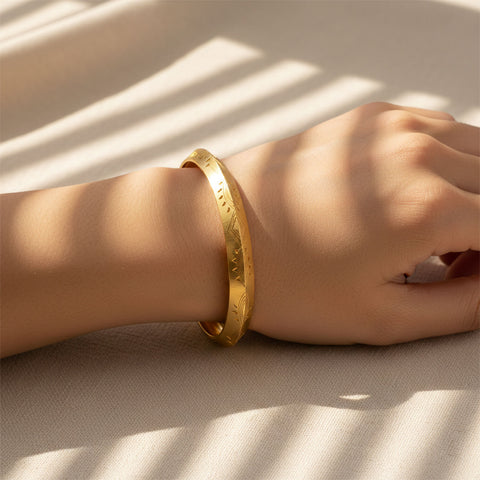 Paul Silver Bangle Bracelet