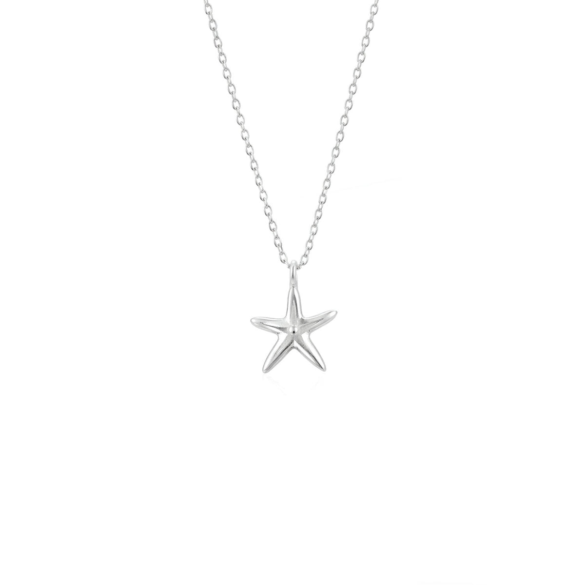 June Sterling Silver Star Necklace