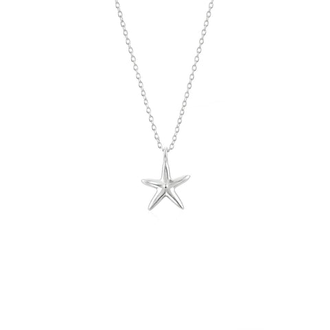June Sterling Silver Star Necklace