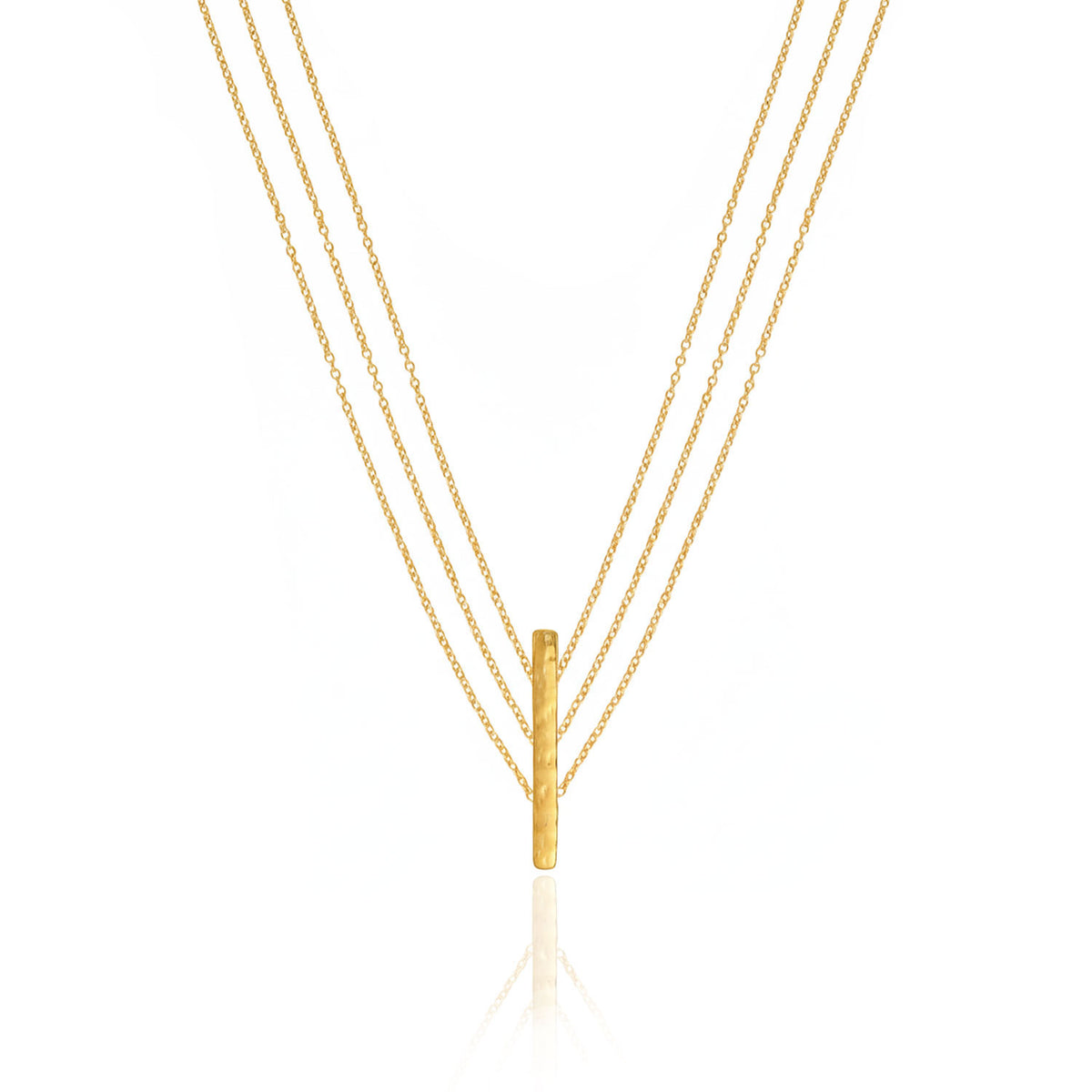 Ria Silver Leyer Necklace