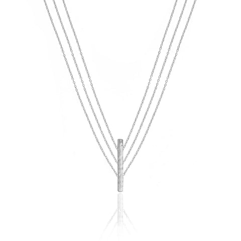 Ria Silver Leyer Necklace