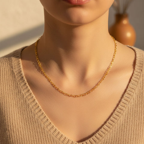 Myra Silver Necklace