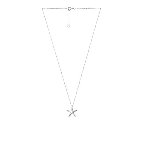 June Sterling Silver Star Necklace