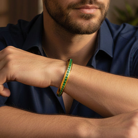 Kite Silver Zirconia Bangle