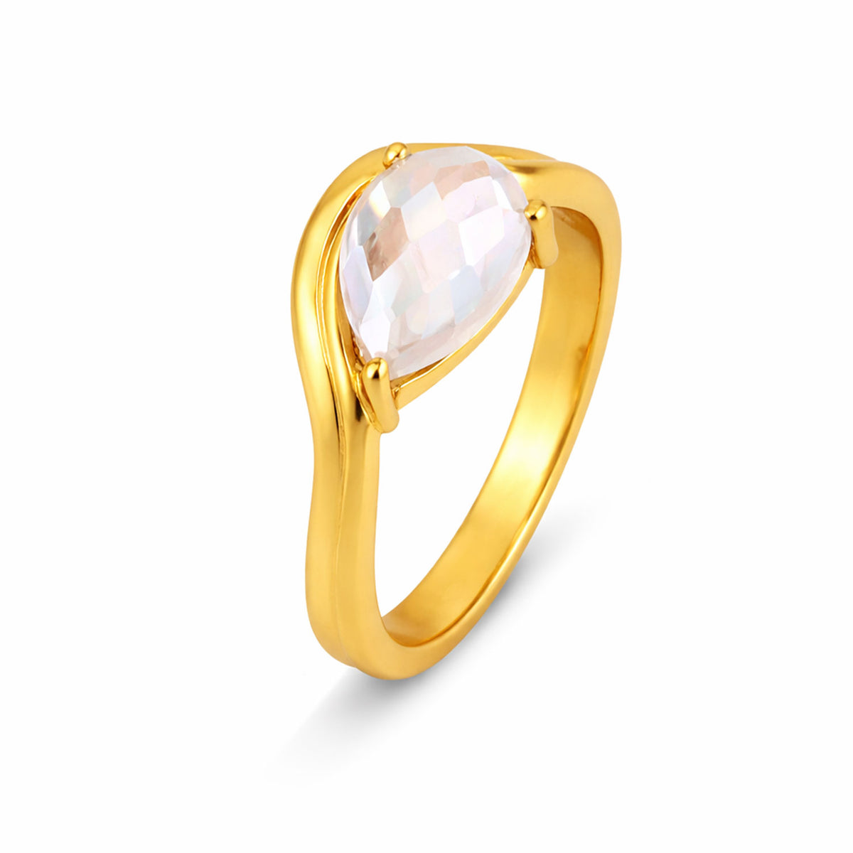 Aiko Silver Adjustable Ring