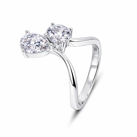 Mia Silver Adjustable Ring