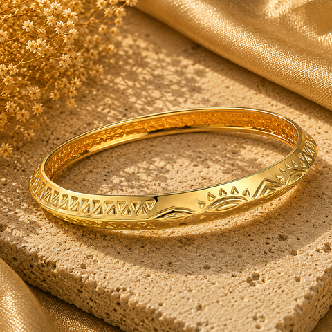 Paul Silver Bangle Bracelet