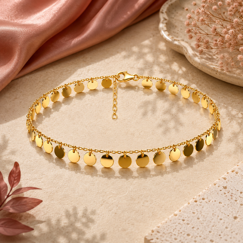 Avia Silver Anklet