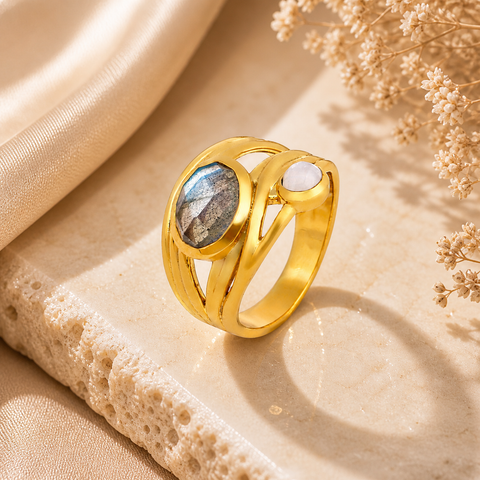 Juno Silver Adjustable Ring