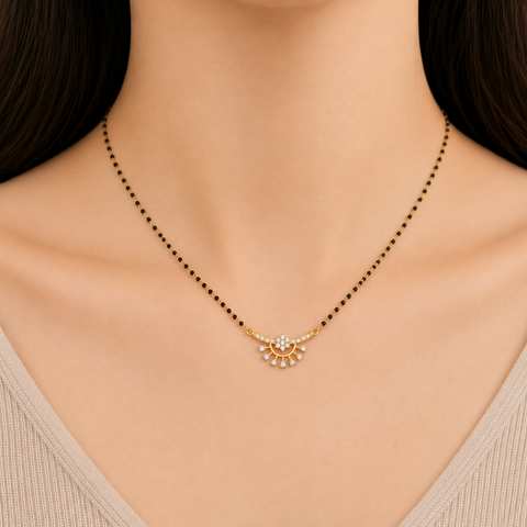 Inra Silver Mangalsutra