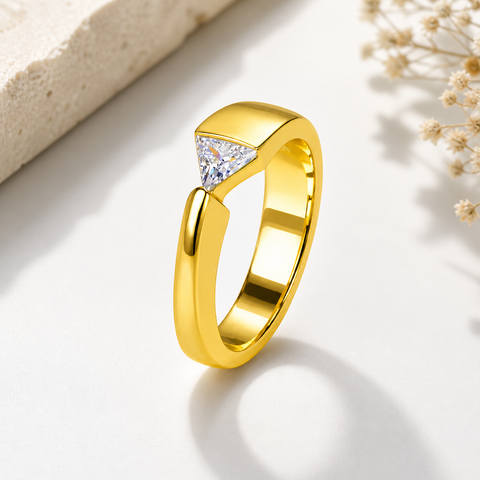 Pavi Silver Adjustable Ring