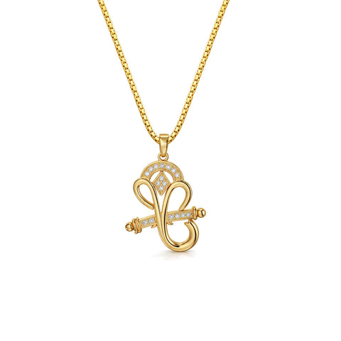 Drix Silver Ganesh Necklace