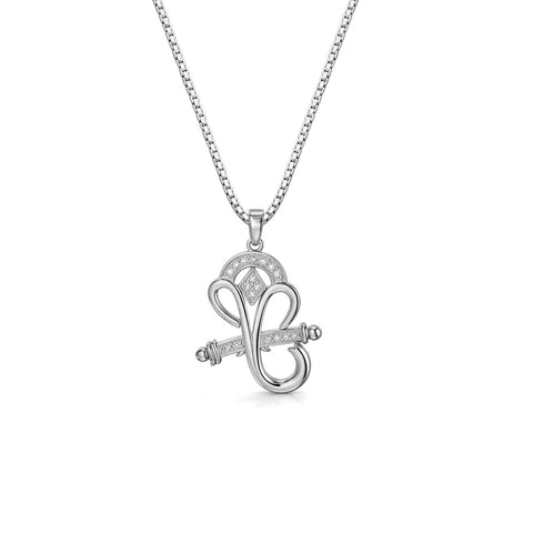 Drix Silver Ganesh Necklace