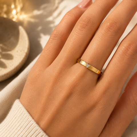 Lysa Silver Adjustable Ring