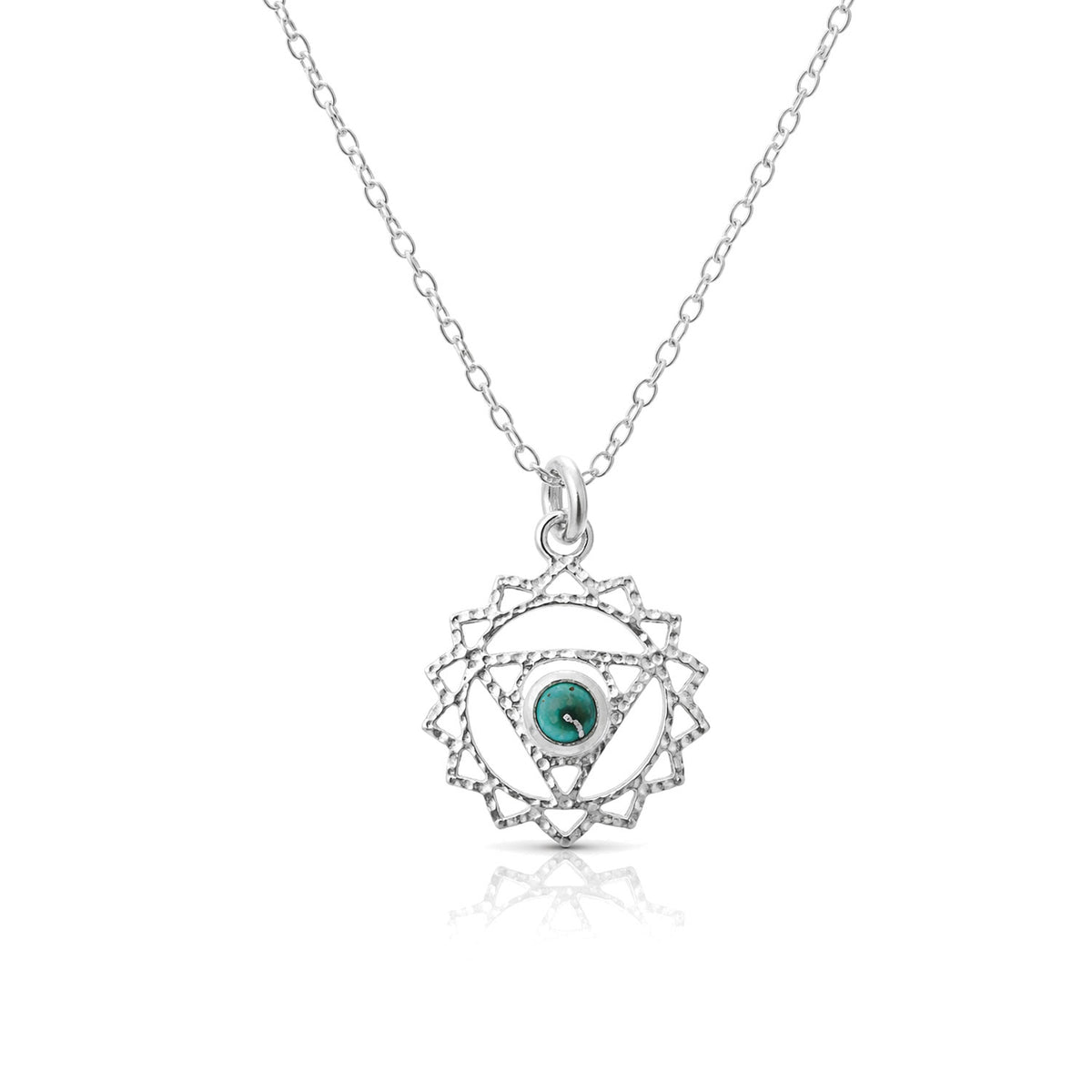 Anna Silver Chakra Pendant