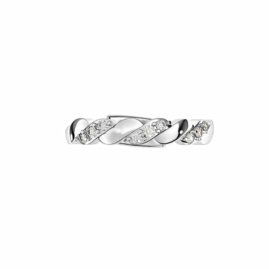 Qira Silver Adjustable Ring