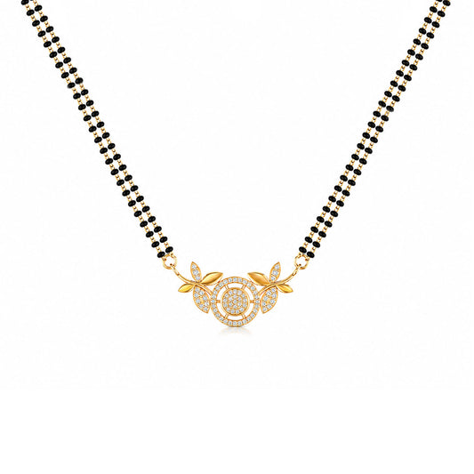 Oyra Silver Mangalsutra