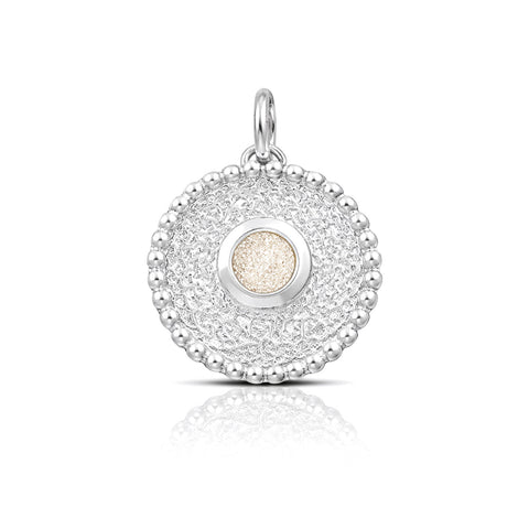 Lucy Silver Labradorite Pendant