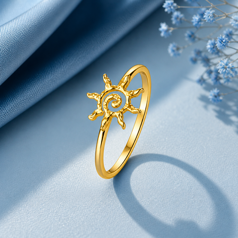 Luma Silver Adjustable Ring