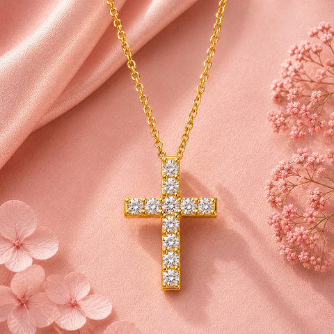 Vyn Silver Diamond Pendant