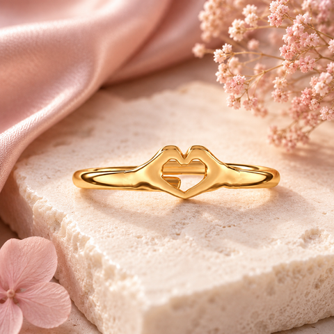 Hara Silver Adjustable Ring