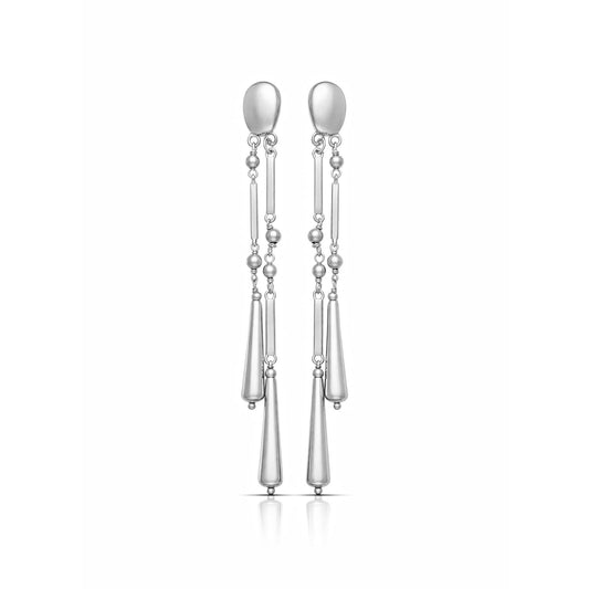 Myra Silver Drop Earrings