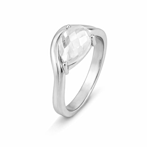 Aiko Silver Adjustable Ring