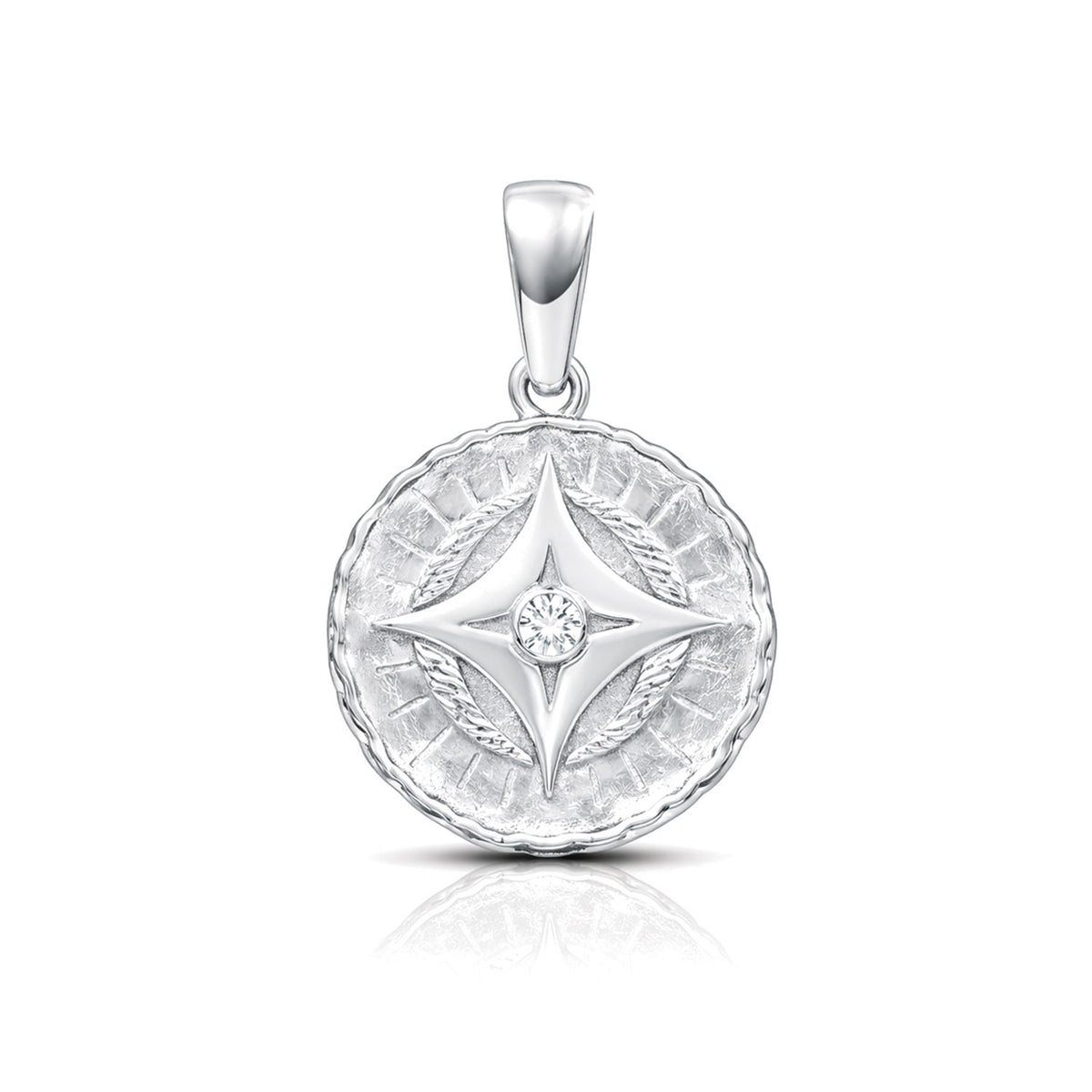 Mila Silver Zirconia Pendant