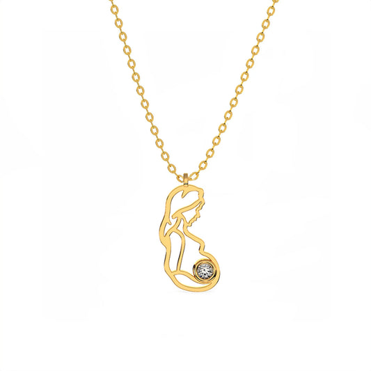 Kyna Silver  Necklace