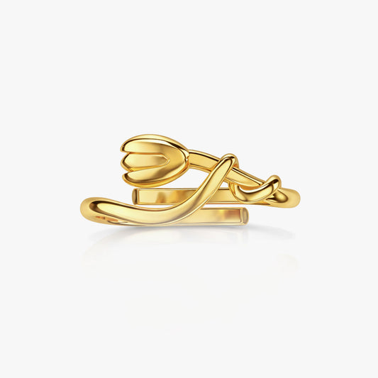 Luni Silver Adjustable Ring