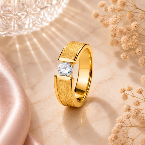Pia Silver Diamond Adjustable Ring