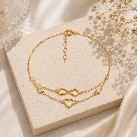 Yuna Silver Zirconia Bracelet