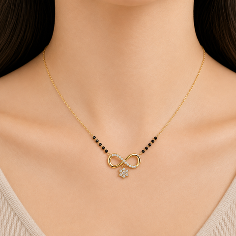 Kavi Silver Mangalsutra