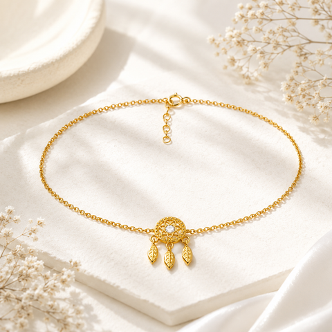 Eara Silver Anklet