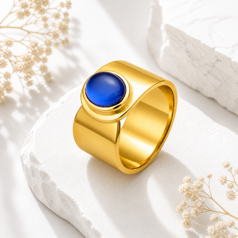 Iris Silver Adjustable Ring