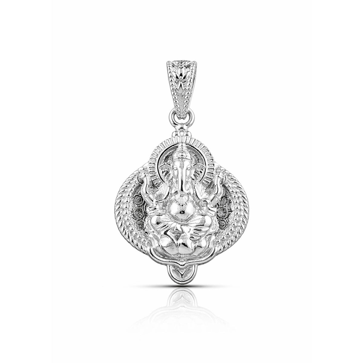 Lucy Silver Ganesh Pendant